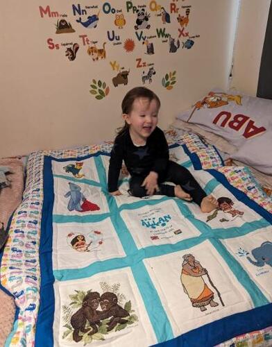 Photo of Allan Ts quilt