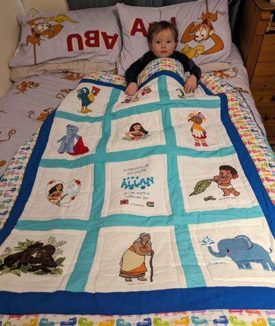 Photo of Allan Ts quilt