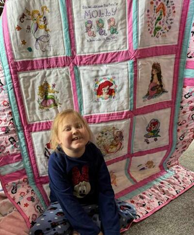 Photo of Molly Ss quilt