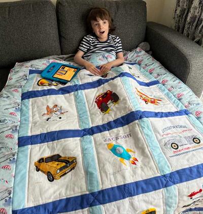 Photo of Jackson Ts quilt