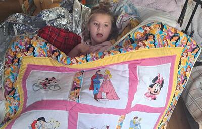 Photo of Vivie-Siennas quilt