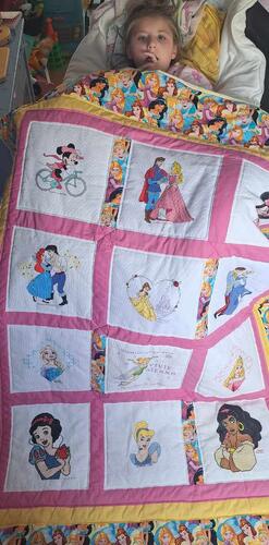 Photo of Vivie-Siennas quilt