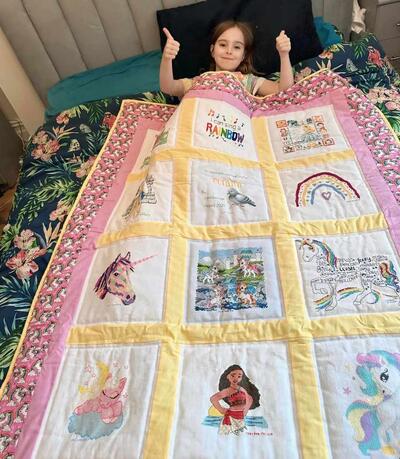 Photo of Elianas quilt