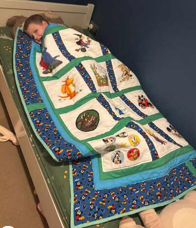 Photo of George Ts quilt