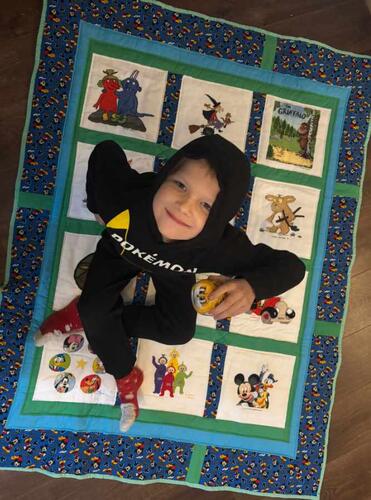 Photo of George Ts quilt