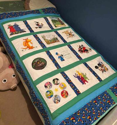 Photo of George Ts quilt