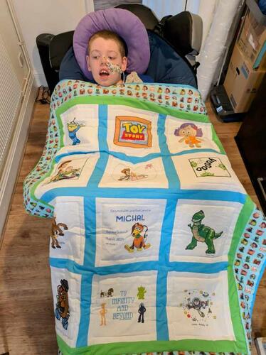 Photo of Michals quilt