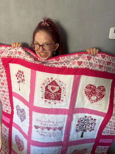 Photo of Ciaras quilt