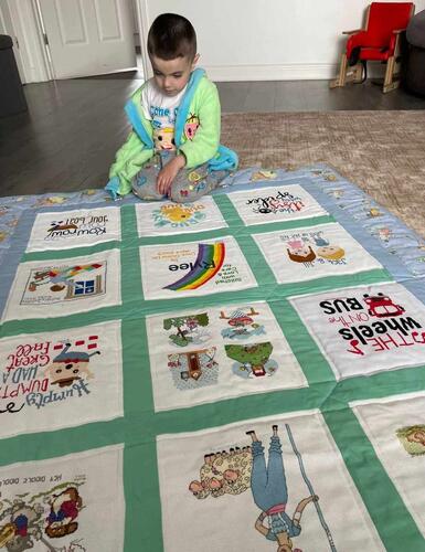 Photo of Rylee Fs quilt