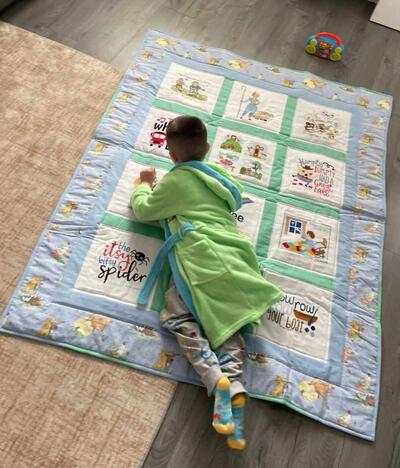 Photo of Rylee Fs quilt