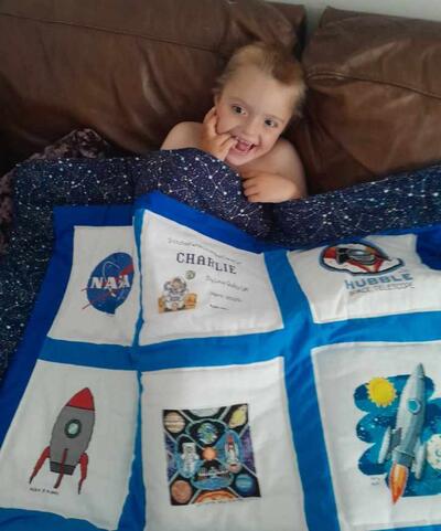 Photo of Charlie Ms quilt