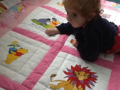 Photo of Loren Hs quilt