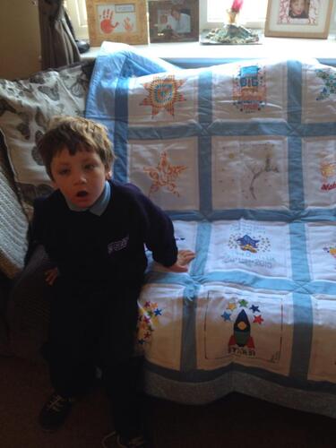 Photo of Charlie As quilt