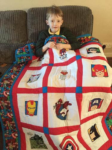 Photo of George Gs quilt