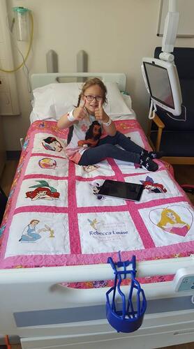 Photo of Rebecca-Louises quilt