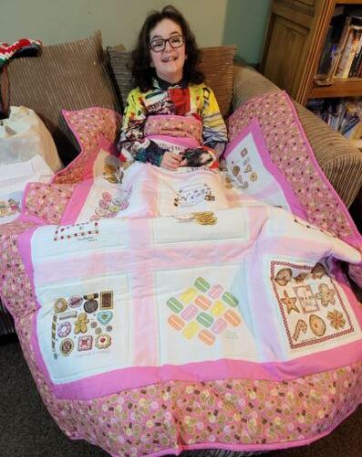 Photo of Nessa Js quilt