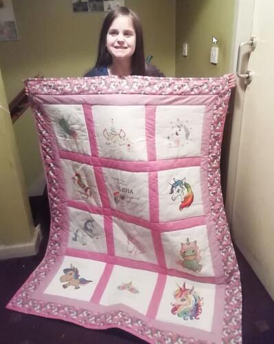 Photo of Olivia Bs quilt