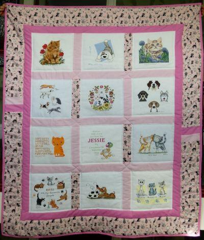 Photo of Jessie Ts quilt