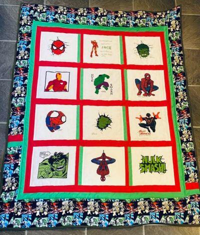 Photo of Jack Ns quilt