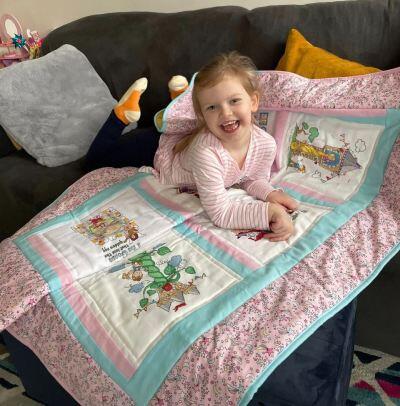 Photo of Imogen Ss quilt