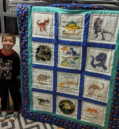Photo of Jenson As quilt