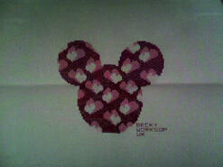 Cross stitch square for Gracie D's quilt