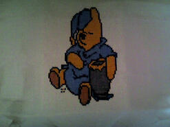 Cross stitch square for Harrison L's quilt
