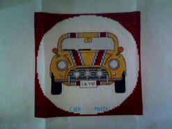 Cross stitch square for (No deadline) Various's quilt