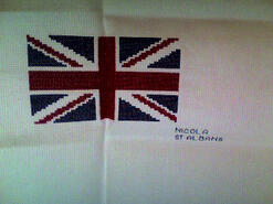 Cross stitch square for William W's quilt