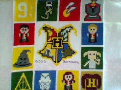 Cross stitch square for Dregan T's quilt