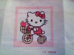 Cross stitch square for Ameeliah G's quilt