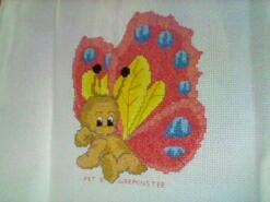 Cross stitch square for Ella-Mae S's quilt