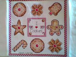 Cross stitch square for Nessa J's quilt