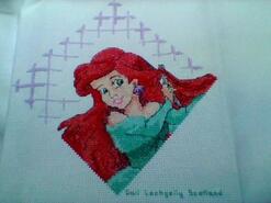 Cross stitch square for Tia C's quilt