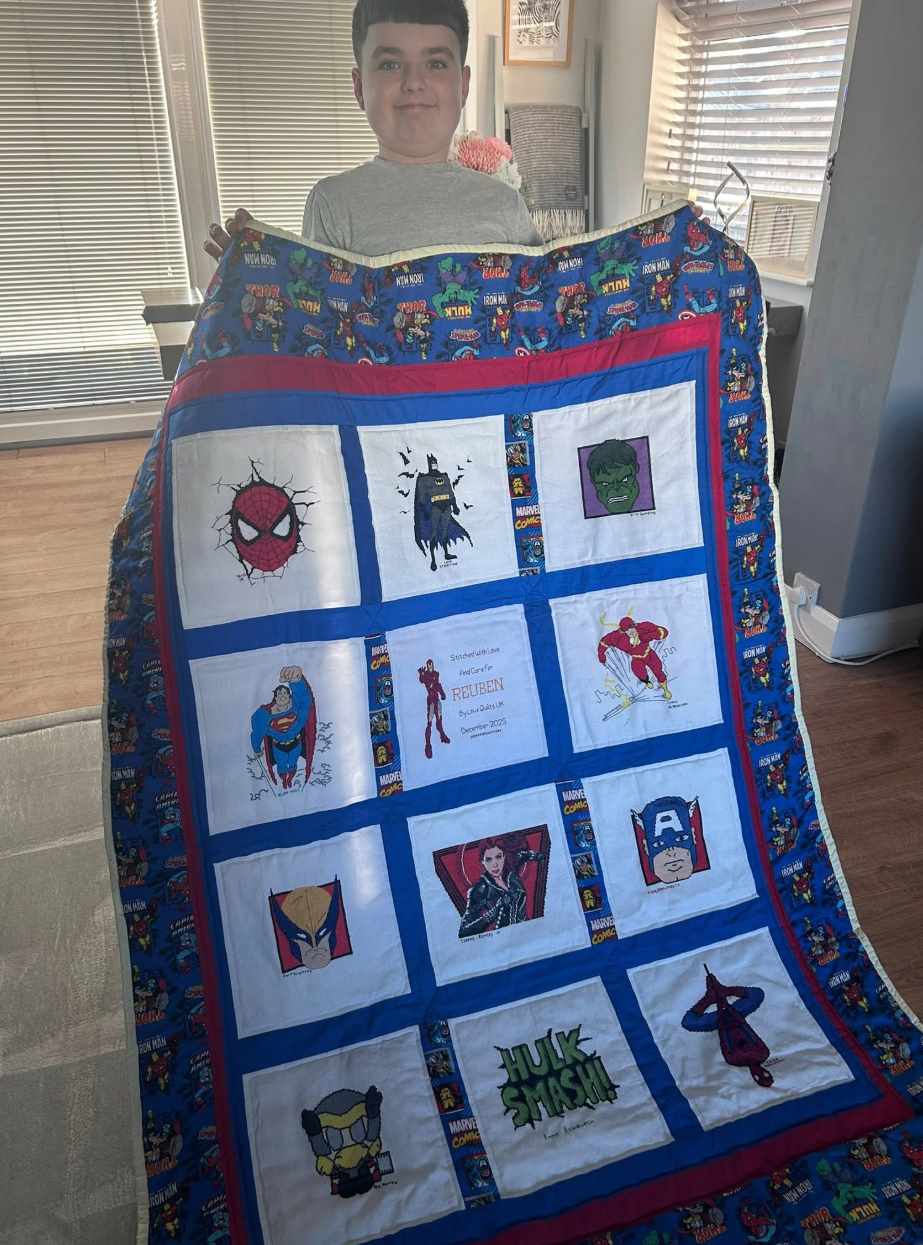 Photo of Reuben O's quilt