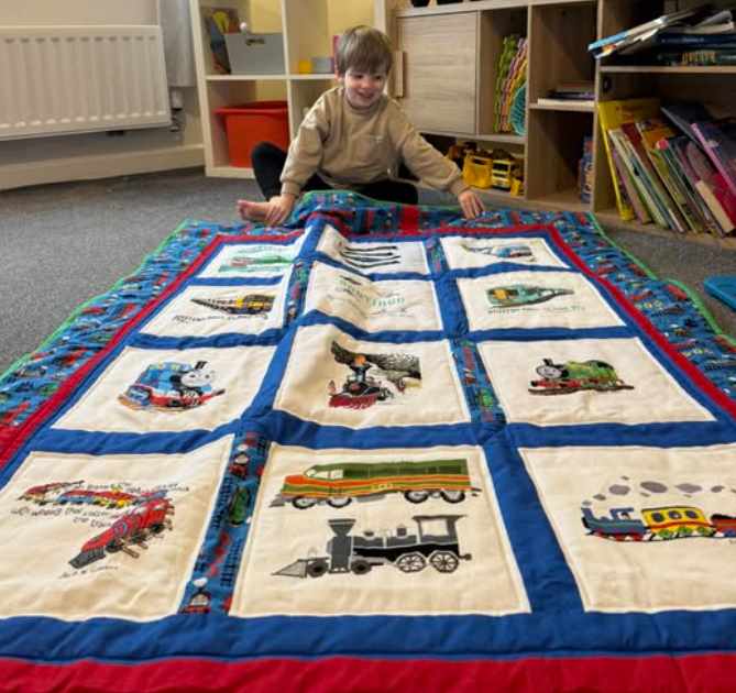 Photo of Santiago's quilt
