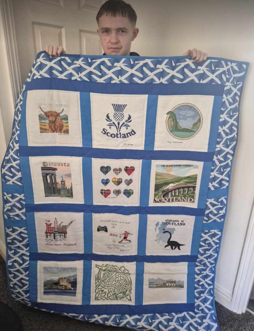 Photo of Joshua C's quilt
