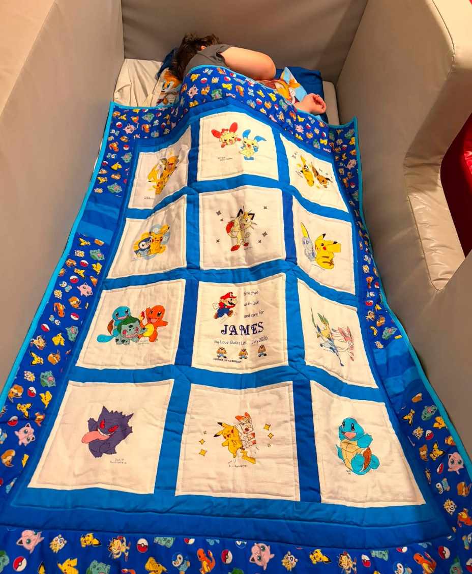 Photo of James W's quilt