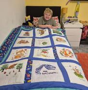 Oakley T's quilt