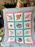 Seren D's quilt
