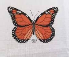 Cross stitch square for Rhea T's quilt