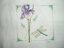 Cross stitch square for Rhea T's quilt