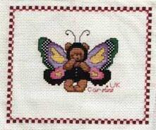 Cross stitch square for Rhea T's quilt