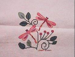 Cross stitch square for Georgina P's quilt
