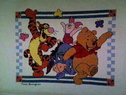 Cross stitch square for Riordan S's quilt