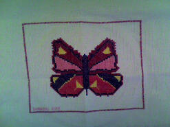 Cross stitch square for Charlie H's quilt