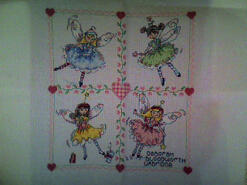 Cross stitch square for Charlie H's quilt