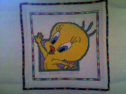 Cross stitch square for Brandon M's quilt