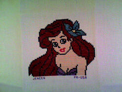 Cross stitch square for Tammy O's quilt