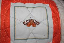 Cross stitch square for Henry A's quilt